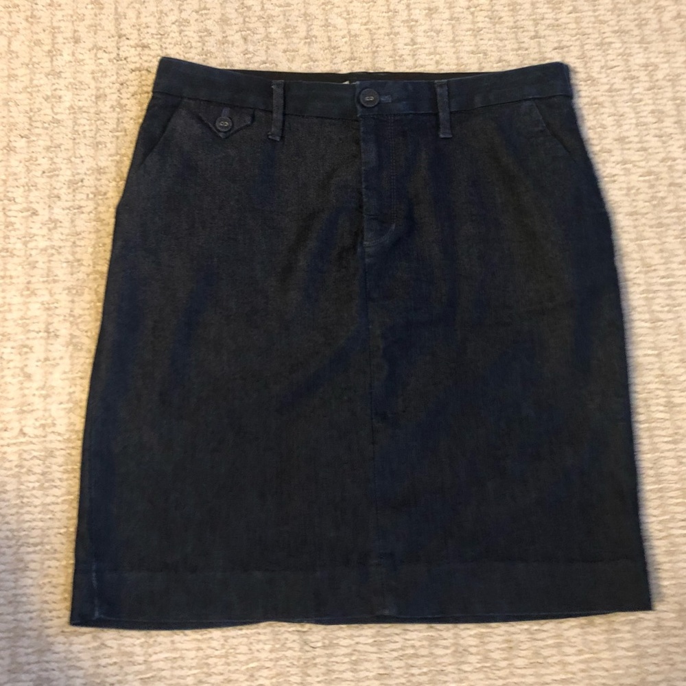 Banana republic factory denim pencil skirt
